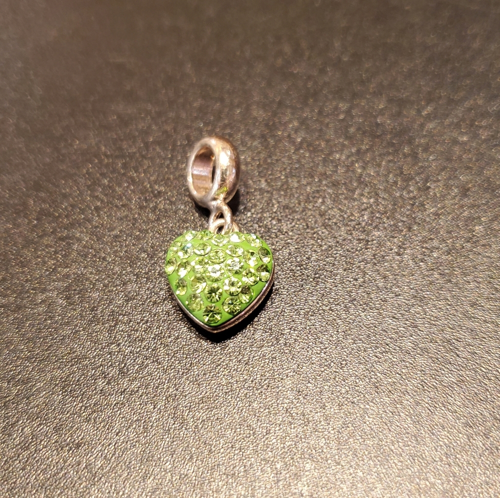DaVinci Glam Heart Charm